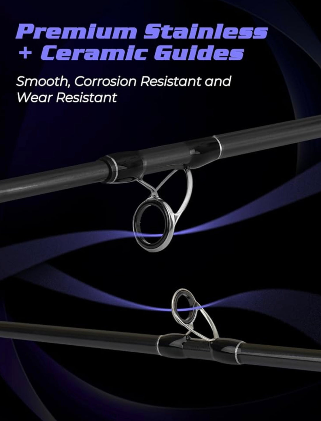 4-Piece Carbon Fibre Travel Spinning Rod